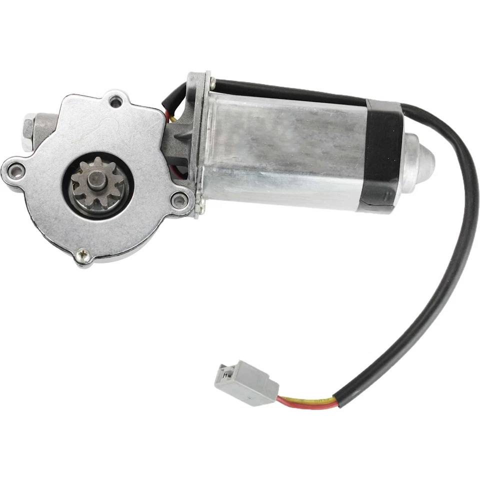 Window Motor For 1987-1993 Ford Mustang w/ 9-Tooth Gear Front LH & RH Set of 2 Foto 3 de 4