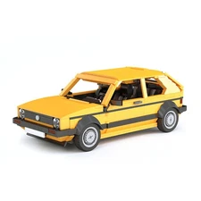 Hot Sale Car Model 1390 Yellow Version with Suspension Building Toys