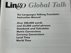LINGO Global Talk GT-1 Talking Language Translator 10 Languages NEW-OPEN BOX — photo 10