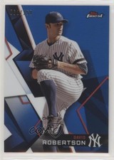 2018 Topps Finest Blue Refractor 62/150 David Robertson #84 qc0