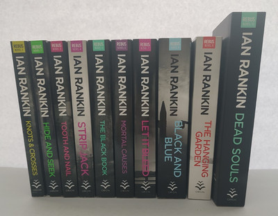 Ian Rankin - Inspector Rebus Series - Lot of 10 Paperbacks - Very Good
