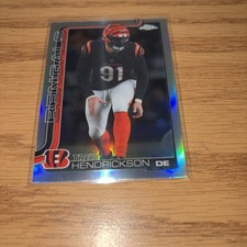 2025 Topps Chrome Football Trey Hendrickson #65 Refractor Cincinnati Bengals
