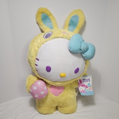 Big HELLO KITTY Easter Greeter 23'' Tall Plush WITH TAGS - 2020 CVS Sanrio Gemmy