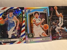 25-Card Bucks Lot: GIANNIS BRONZE / AJ JOHNSON OPTIC HOLO RC / BEAUCHAMP 5 RCS