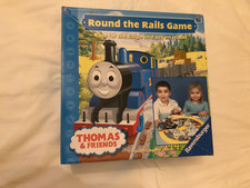 Thomas & Friends Round the Rails Game Complete inc Box & instructions in vgc