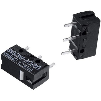 2x OMRON D2FC-F-7N(20M) Mikroschalter Microswitch Maustaster Maustaste Ersatz