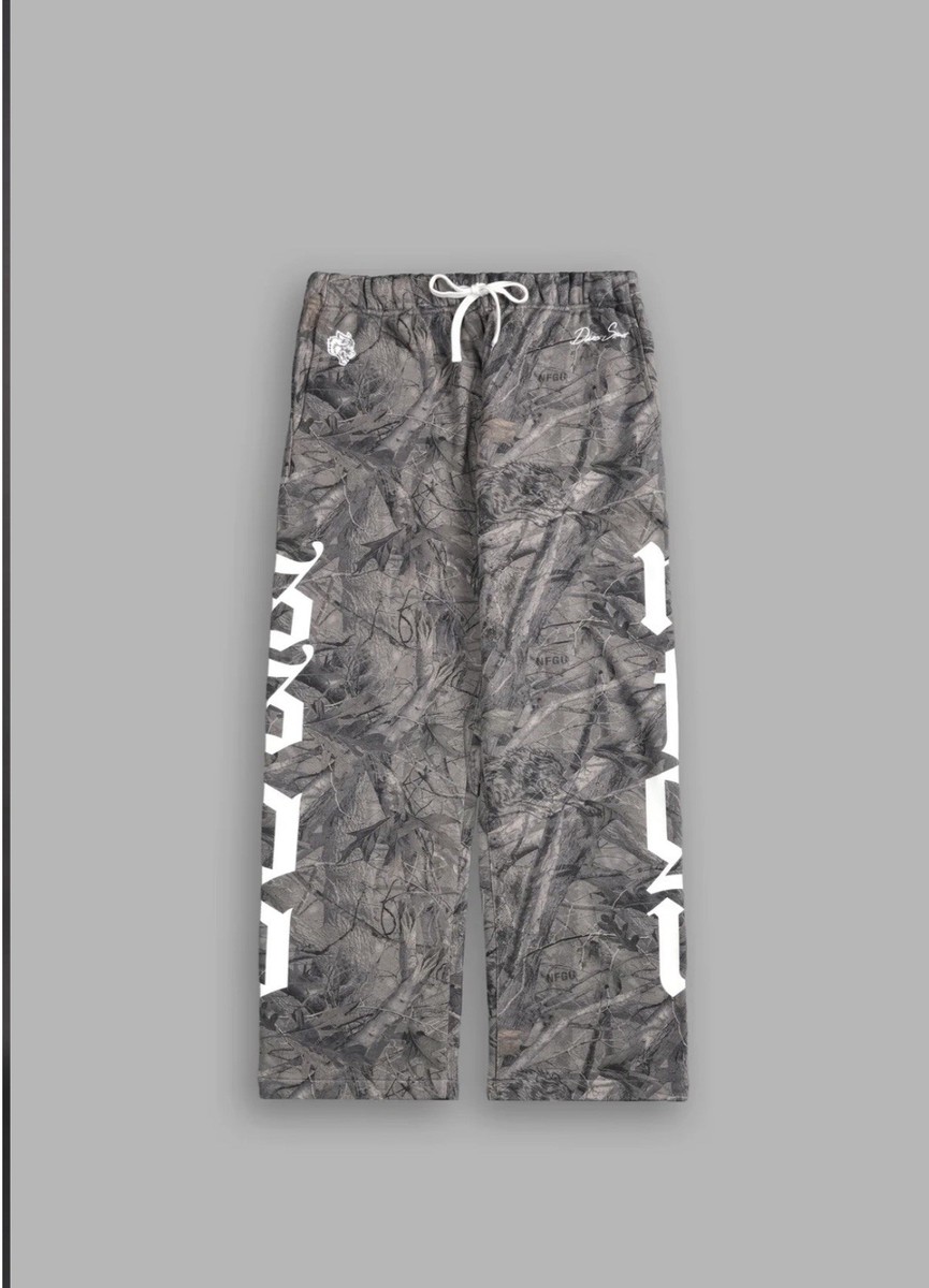 DARC SPORT X OUR MANTRA DRIFTWOOD FOREST CAMO BIGELOW SWEATPANTS