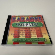 Karaoke Hits of the 50s 60s CD G 1998 BCI Music Pop Rock Doo-Wop Soul