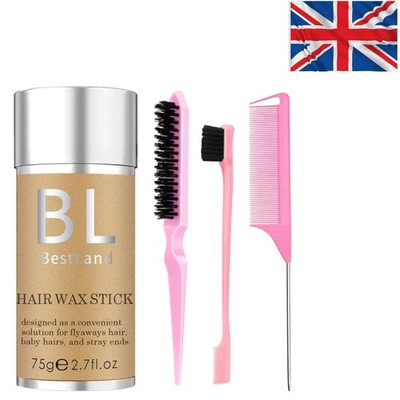 Vielseitiges Haarwachs Stick Set - Langanhaltende Frizz Control für Frauen & Mädchen