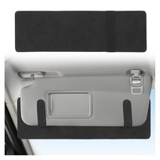 Upgraded Sun Visor Extender for Car with Car Sunglass Holder,Double-Clip Black