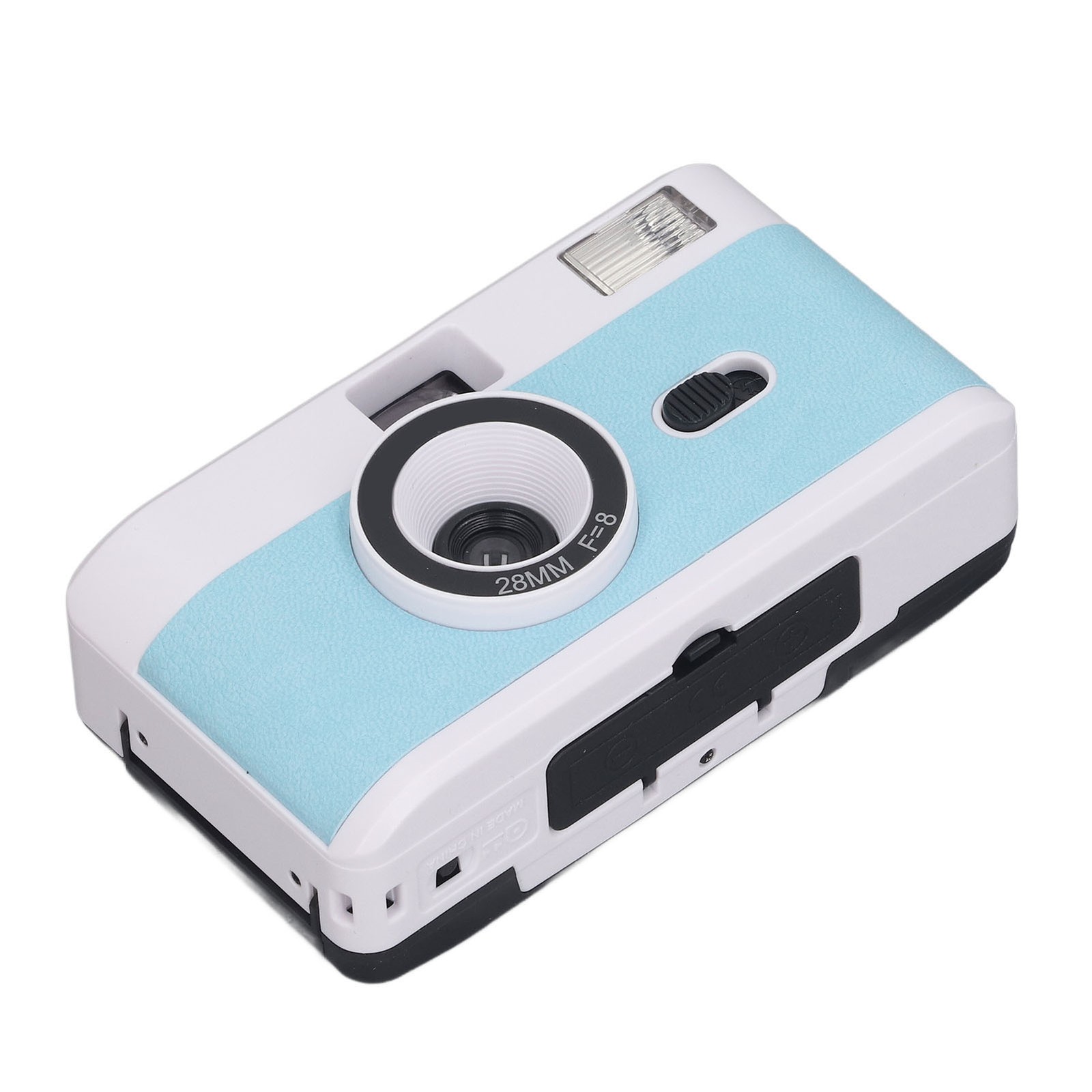 35mm Film Camera Reusable Lightweight Vintage Camera Built-in Flash With 28mm