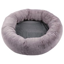 PETMAKER 30in Donut Dog Bed Cat Bed for Medium Pets, Puppy Essentials