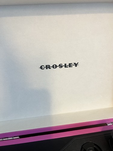 Crosley Cruiser Deluxe Portable 3 Speed Bluetooth Record Player Cr8005e-bh - Picture 3 of 11