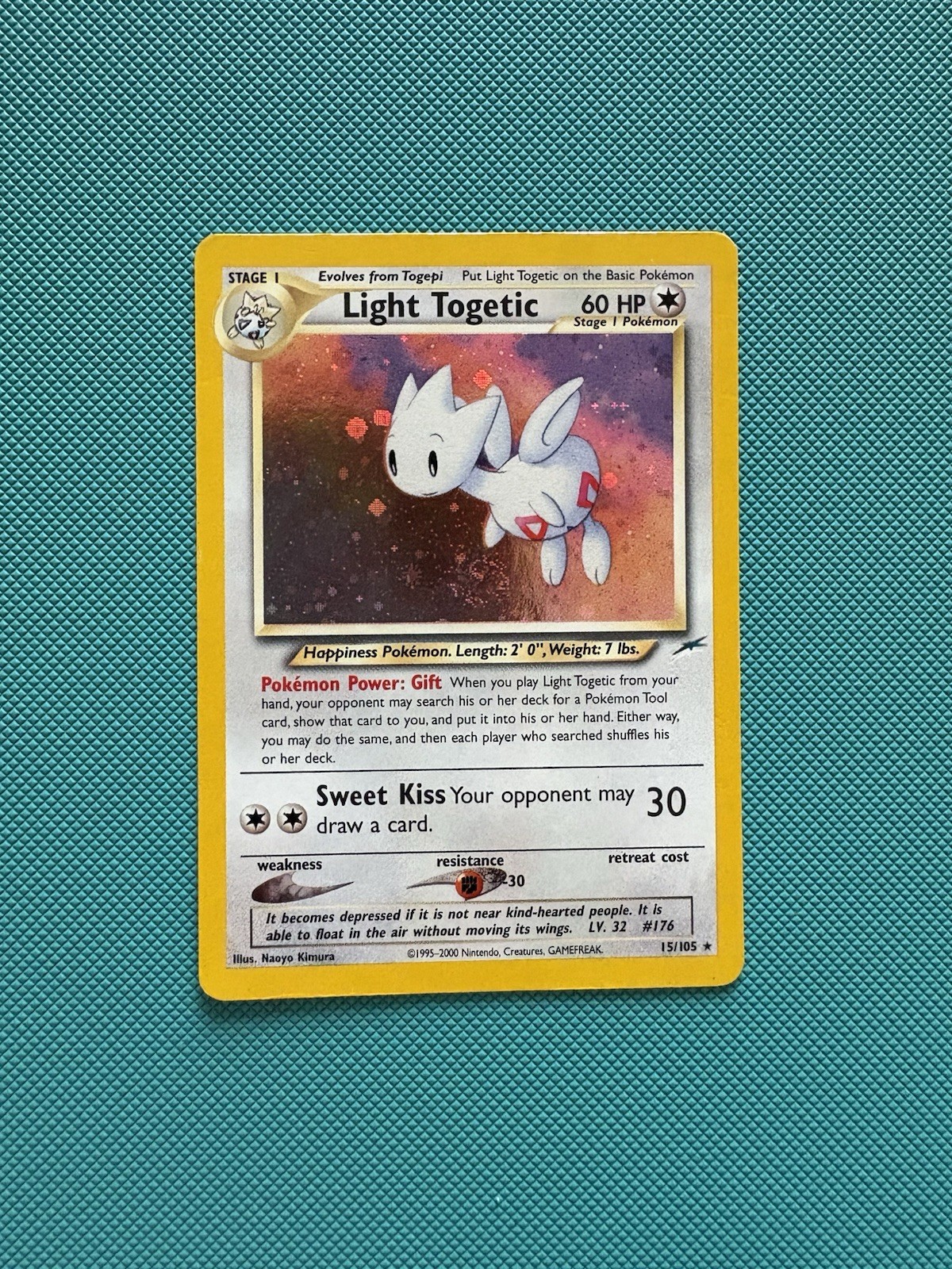 Light Togetic | 15/105 | Neo Destiny | Pokémon TCG | Holo Rare