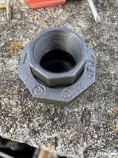 1" BLACK MALLEABLE IRON UNION fitting pipe npt Lot Of 10