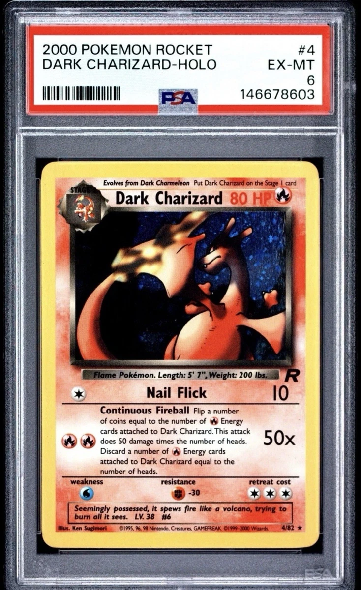 Charizard Pokémon TCG Professional Sports Authenticator (PSA