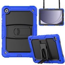 For Samsung Tab A11 11''/A11 8.7'' 2025 Rugged Stand Case Strap Screen Cover