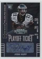 2014 Panini Contenders Playoff Ticket /199 Josh Huff (Seat Row Sec) #145 06gz
