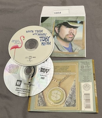 White Trash with Money by Toby Keith (With Bonus DVD) (2 CD Set) No Case #1I854