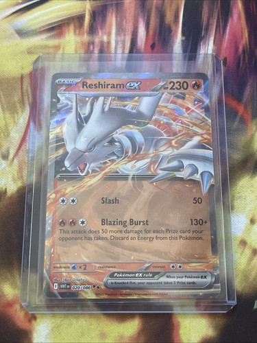 Reshiram EX 020/086 S&V White Flare Double Rare Holo Pokemon TCG Card Mint