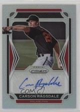 2021 Panini Prizm Draft Picks Auto Carson Ragsdale #AU-RA Auto 10k8
