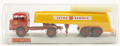 Krupp Tanksattelzug ''Shell Termo Komfort'' Brekina 84109 1:87 H0 OVP [BK6-A9]