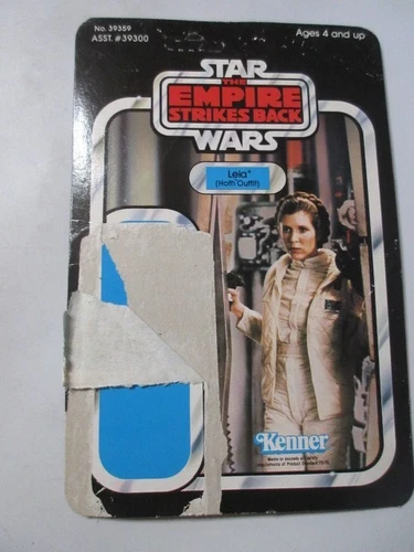 Vtg. Kenner Star Wars The Empire Strikes Back - Leia hoth outfit (card only)