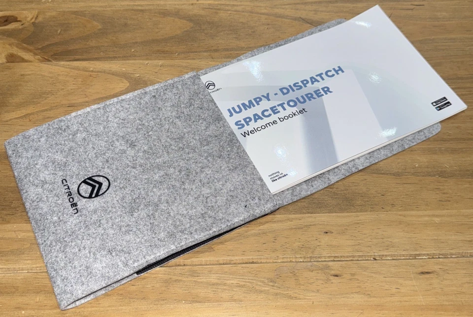 GENUINE CITROEN JUMPY-DISPATCH SPACETOURER WELCOME BOOKLET SERVICE BOOK 20-2026 - Image 2 of 3