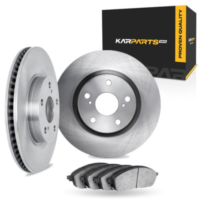For Nissan Leaf 2014-2017 Brake Set Front | Cast Iron | Vented | Plain Style