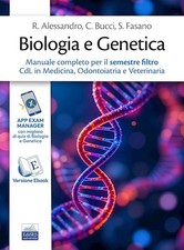 BIOLOGIA E GENETICA - MANUALE COMPLETO PER IL SEMESTRE FILTRO  - ALESSANDRO