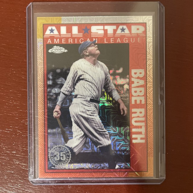 2025 Topps Series 2 - 1990 Topps Chrome Silver Pack All-Stars Babe Ruth