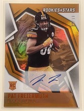 2021 Panini Rookies & Stars - Rookies Pat Freiermuth #132 Orange Signatures /99