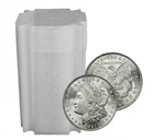 1921 Morgan Silver Dollar - Roll of 20 Coins - Choice Uncirculated PQ P D S