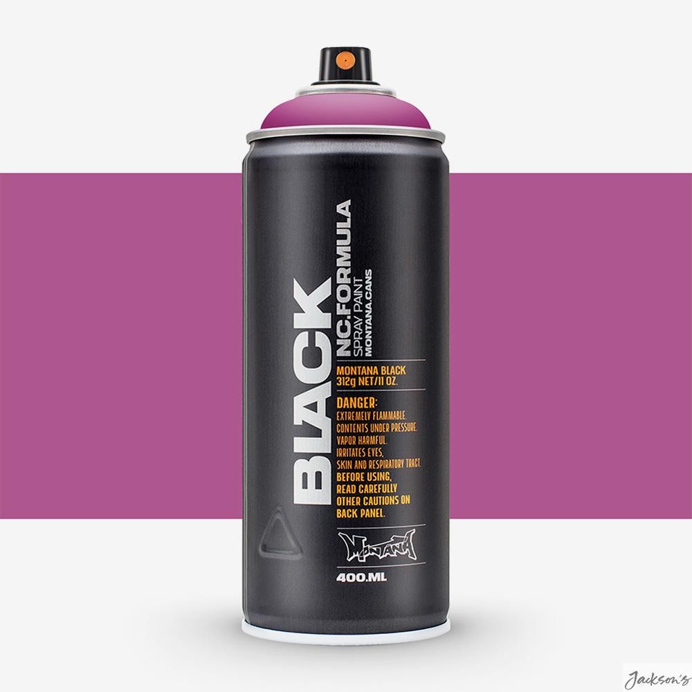 Montana Black Spray Paint Lacquer 400ml Purple Rain For Art And DIY Surfaces