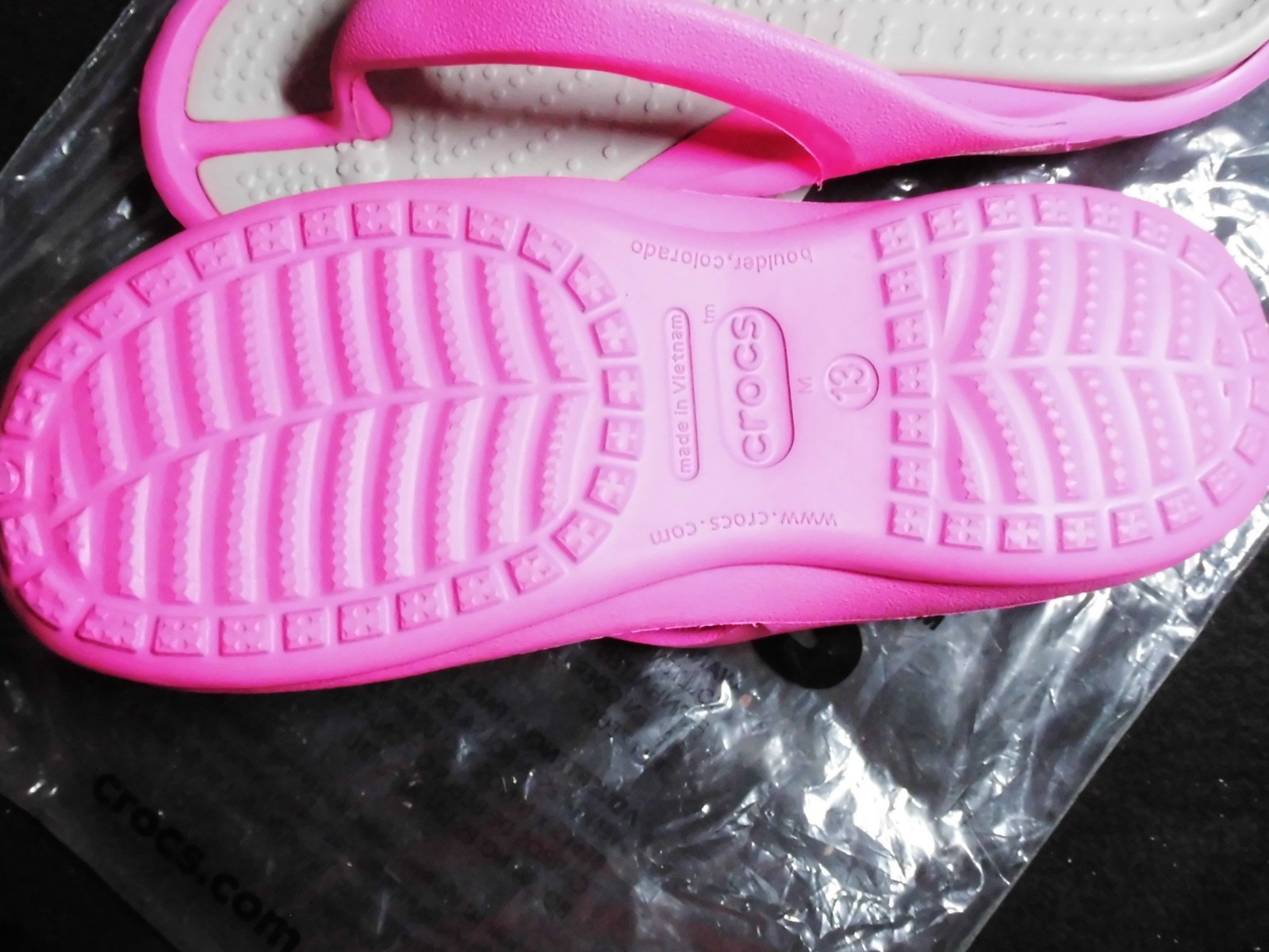 BRAND NEW - Men's CROCS Athens Flip Flops Sandals UK M12 - EU 48-49 - Size 12 image 5
