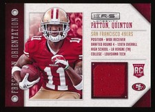 2013 Rookies & Stars Longevity Quinton Patton Freshman Orientation Rookie Jersey