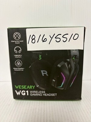 Weseary RGB Wireles Headset 2.4GB = Bluetooth 7.1 Surround Sound