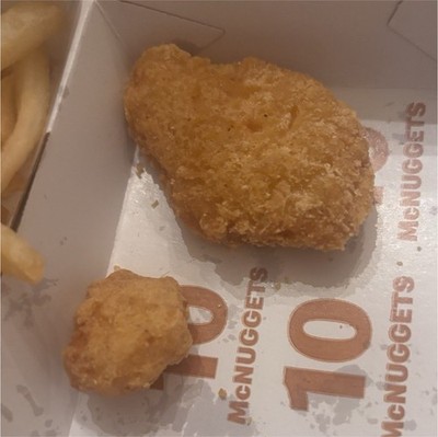 Mini Mcdonald s  Chicken nugget