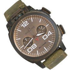 ANONIMO Chronograph Military Italian Alpine Bronze dial Full Set 2018’s