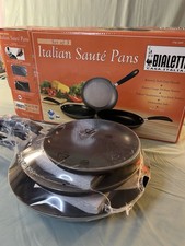 Bialetti Padelle per Salsa Italiana 3 Padelle NUOVE scatola aperta