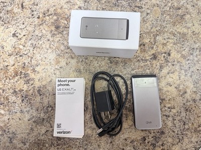 LG Exalt - VN220 - Silver (Verizon) 4G LTE Flip Phone - In Box USED