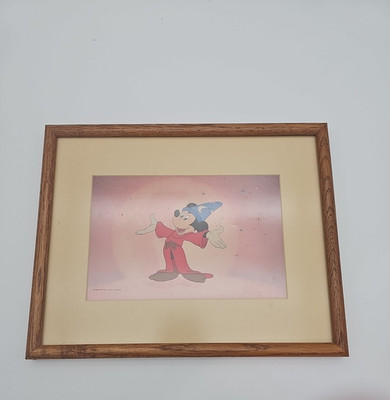 Mickey Mouse Sorcerer's Apprentice 1988 sericel from ''Mickey is Sixty''