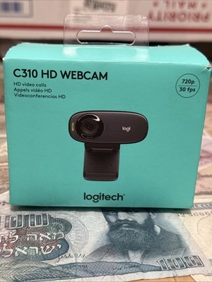 Logitech C310 HD Webcam/720p/ Black