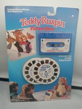 Vintage Worlds of Wonder 1989 Teddy Ruxpin Picture Show Cassette Tape Set Weddin