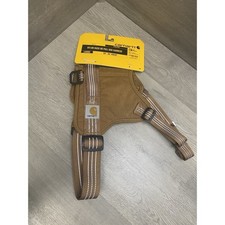 Carhartt Nylon Duck No Pull Dog Harness L Chest 26"-35" Neck 18"-25" Brown