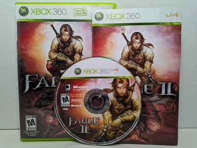 Fable II 2 (Microsoft Xbox 360, 2008) W/ Manual Tested Working