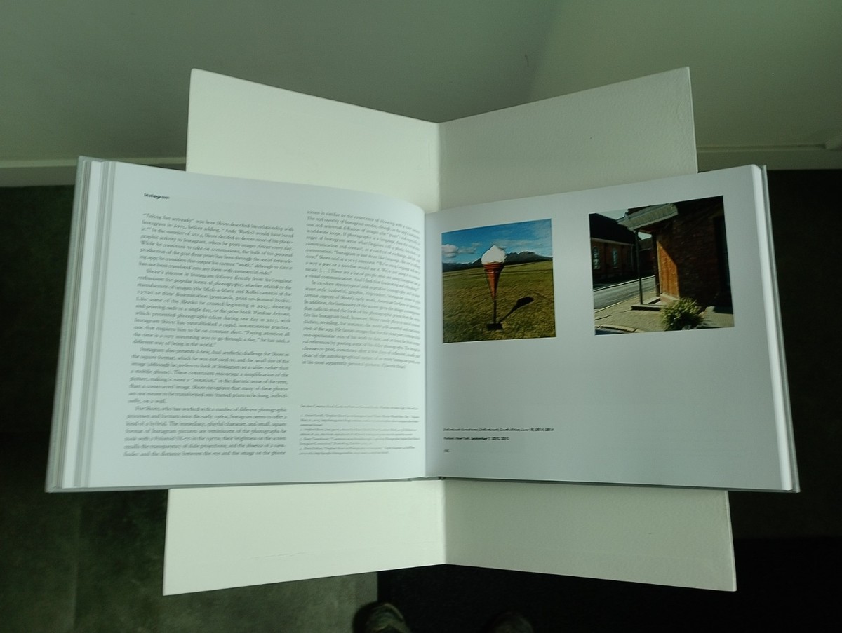 Stephen Shore Solving Pictures by Quentin Bajac Hardcover Book for