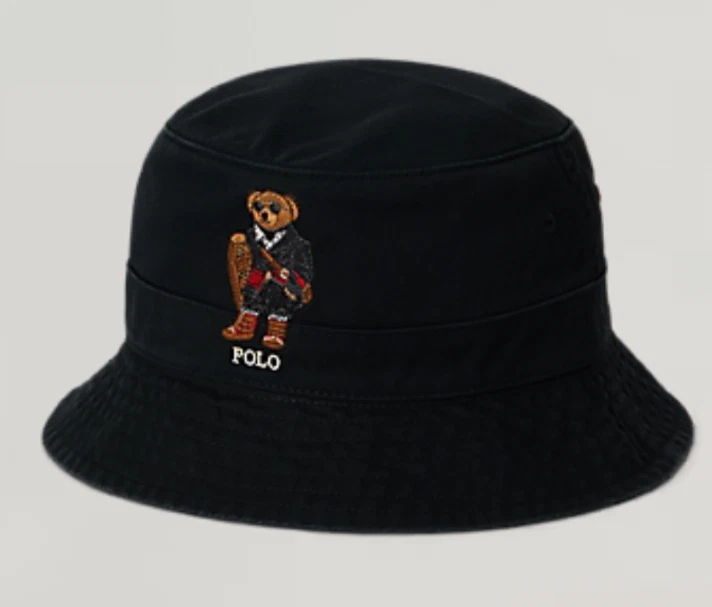  Beach Ralph Lauren バケットハット ブラックl/xl Polo Ralph Lauren Men's Black Bucket Hats for sale | eBay