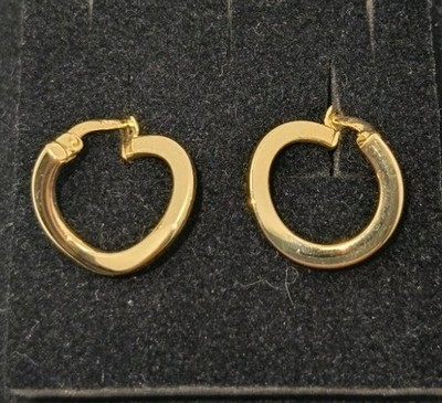 Ohrringe Gold 18K 750 Mls. Gedrehte Ringe Ref. JCA-4790. 14,2 mm
