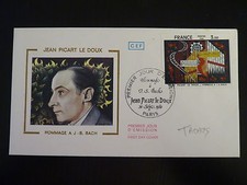 FRANCE PREMIER JOUR FDC YVERT 2107  PEINTURE DE  PICART LE DOUX  3F   PARIS 1980